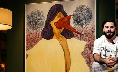 Мастер-класс с художником Majnun