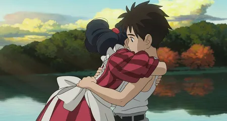 Мальчик и птица