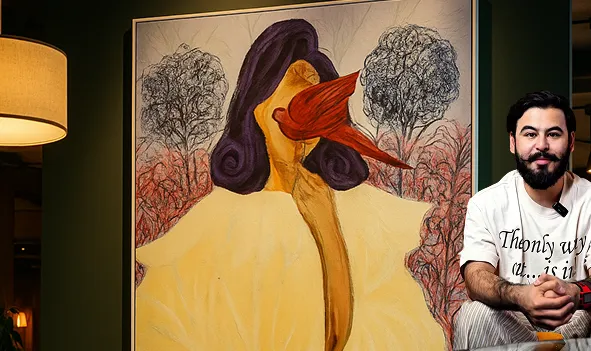 Мастер-класс с художником Majnun